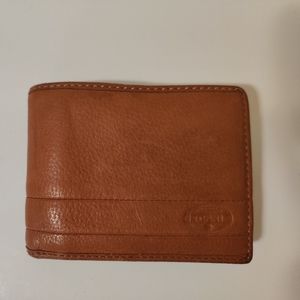 Fossil Leather Small Men's Wallet